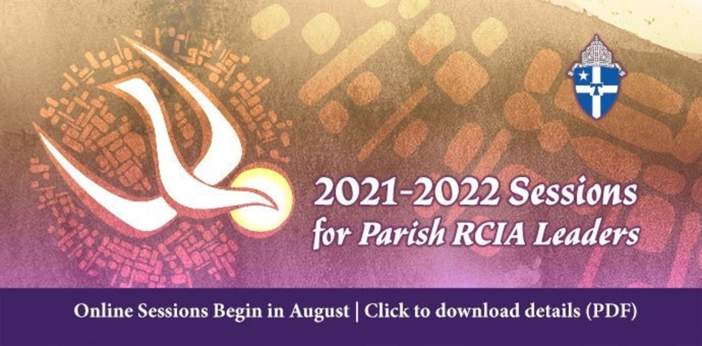Parish Leaders Upcoming Online Events Banner