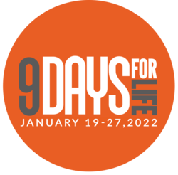 2022 9 Days Circle Logo Date