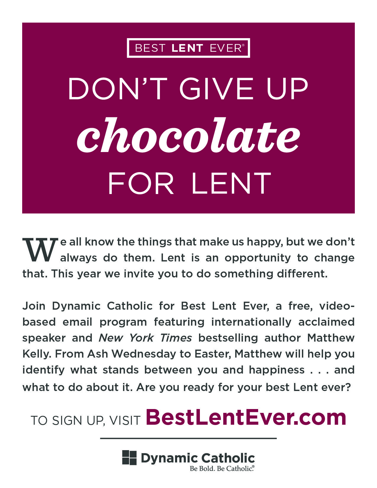 2020 Lent | St. Monica Catholic Church