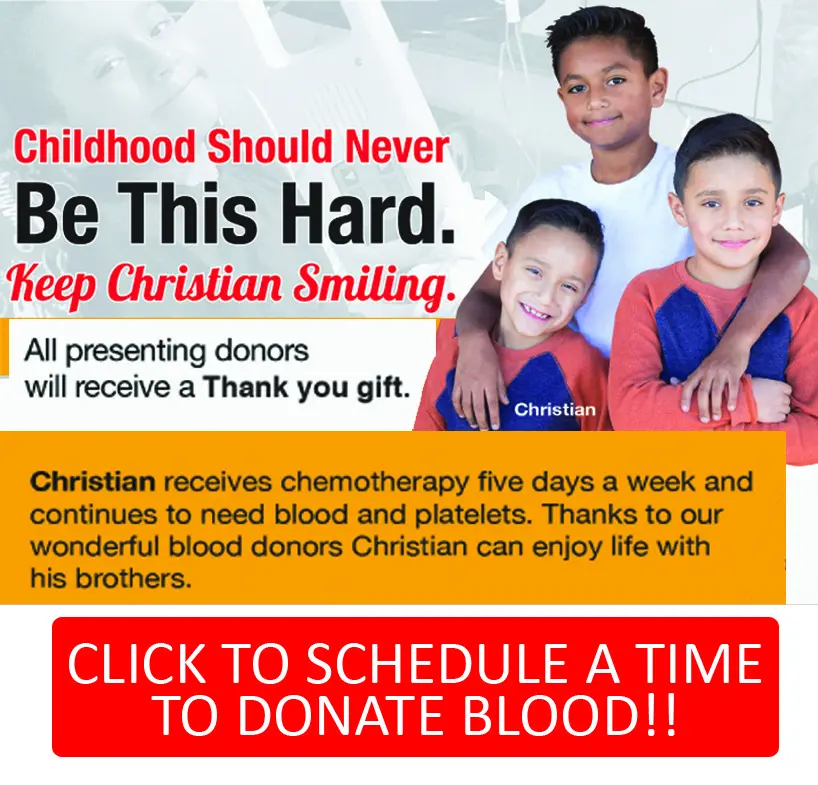 Blood Drive  Button