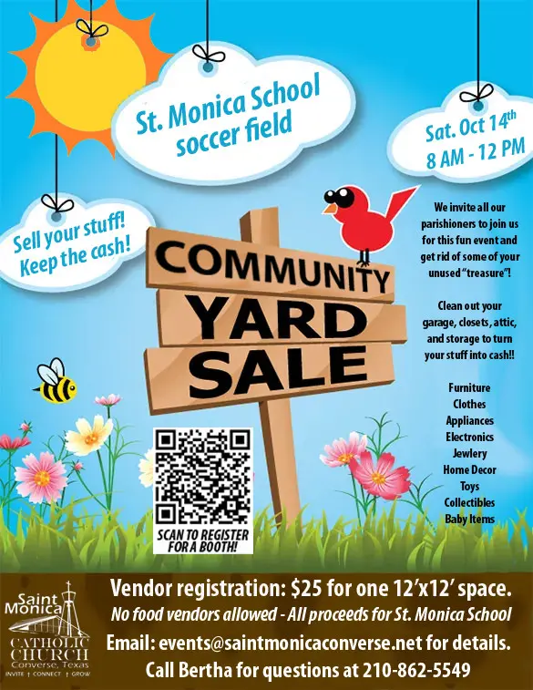 Community Yard Sale Draft