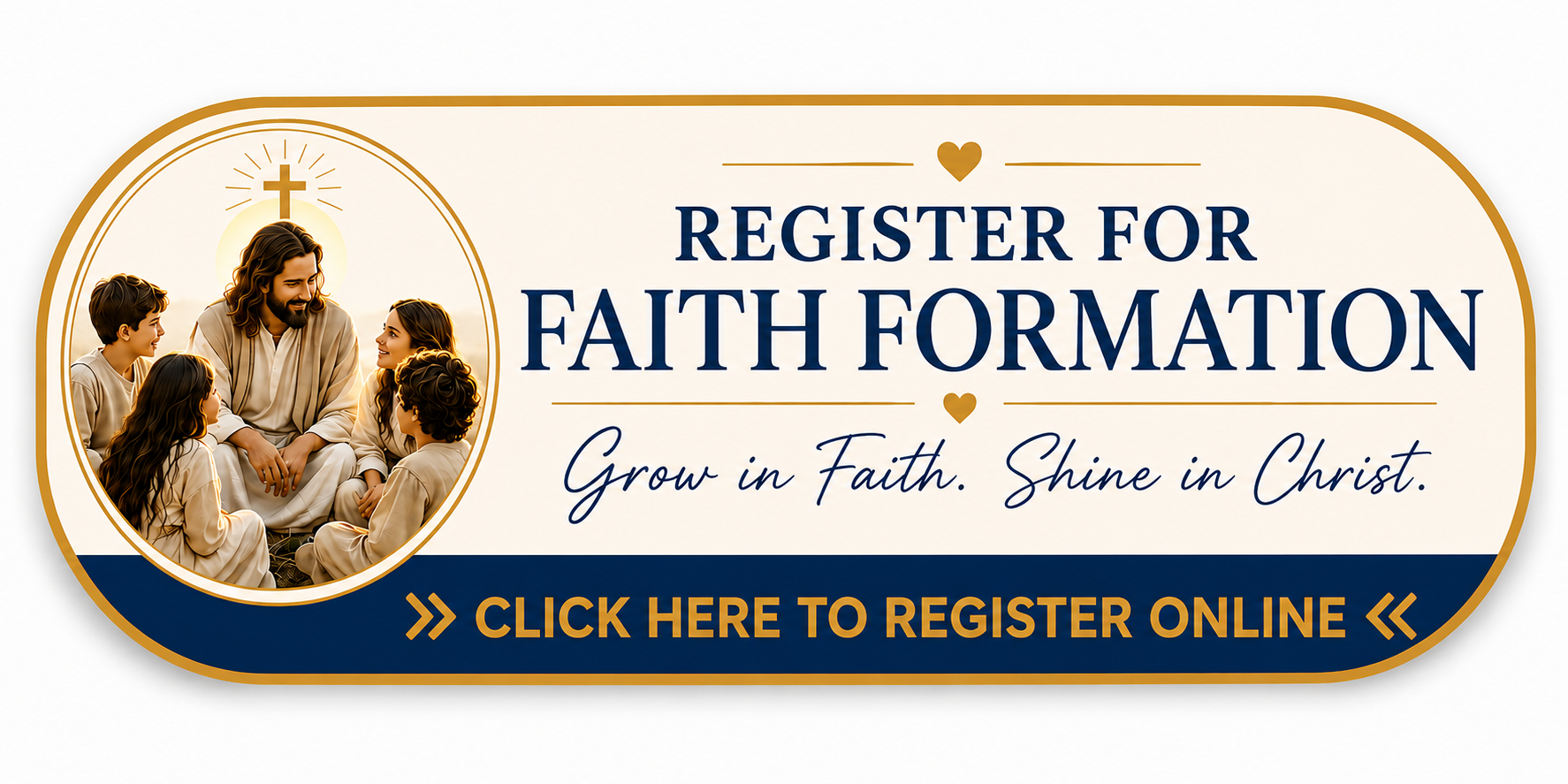 Faith Formation Registration Button