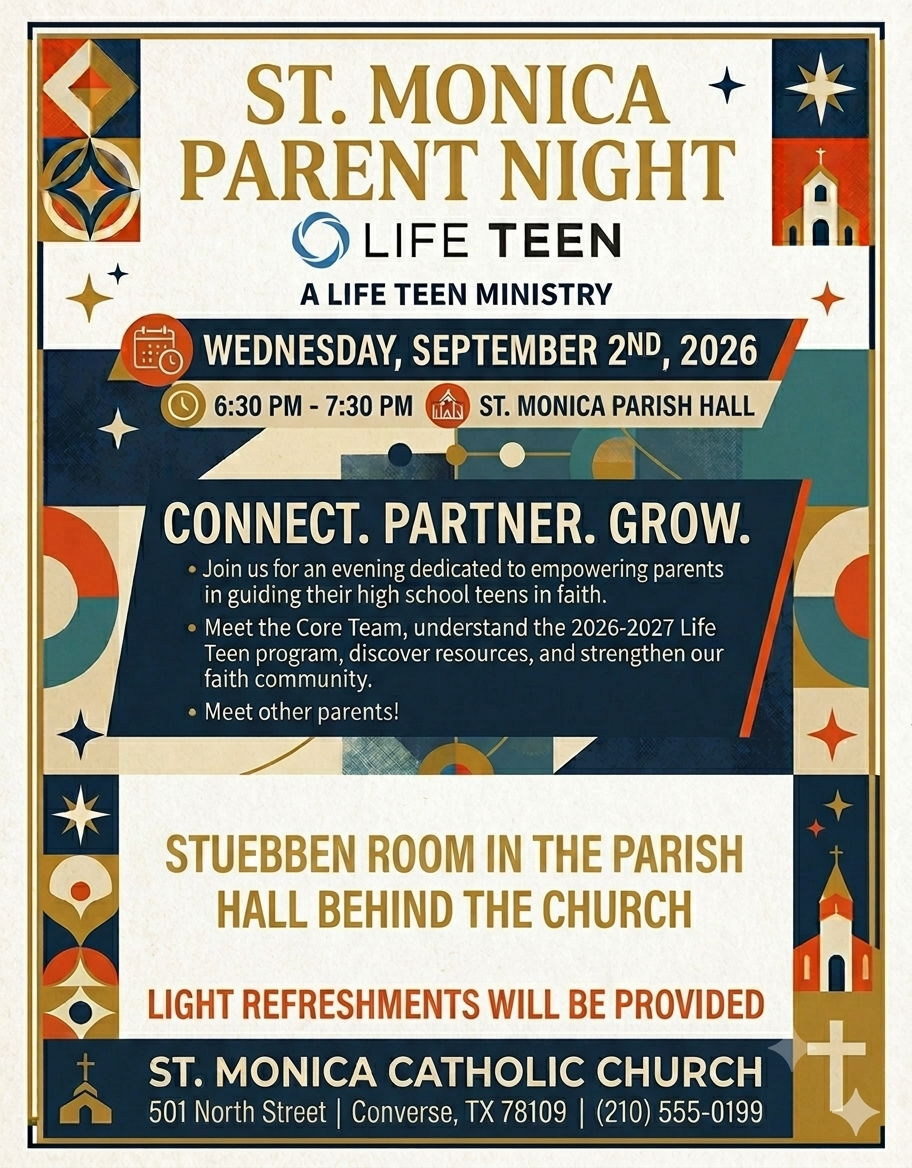 Lifeteen Ministry Parent Night