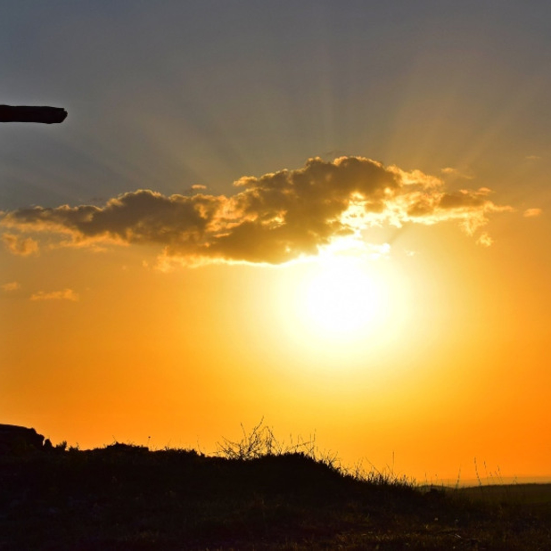 Cross At Sunrise On Hill Header For Scrutinies Post