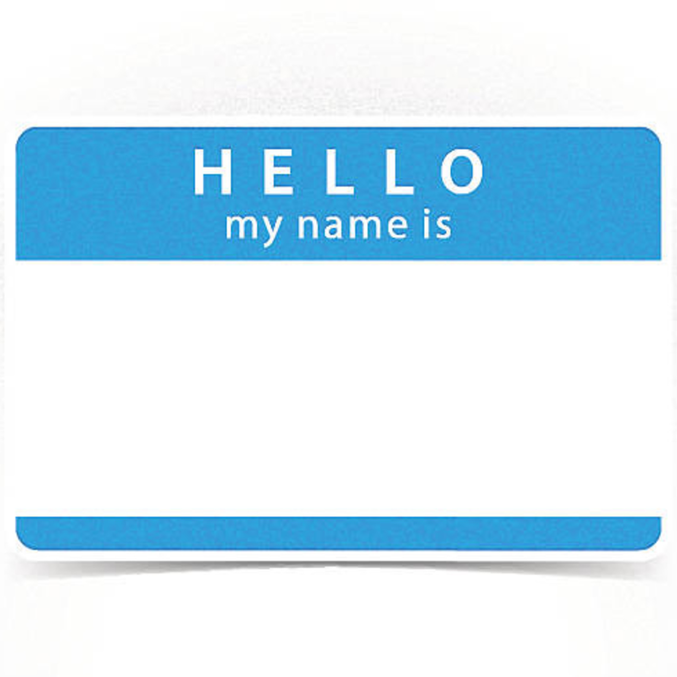 Name Tag Clipart 3