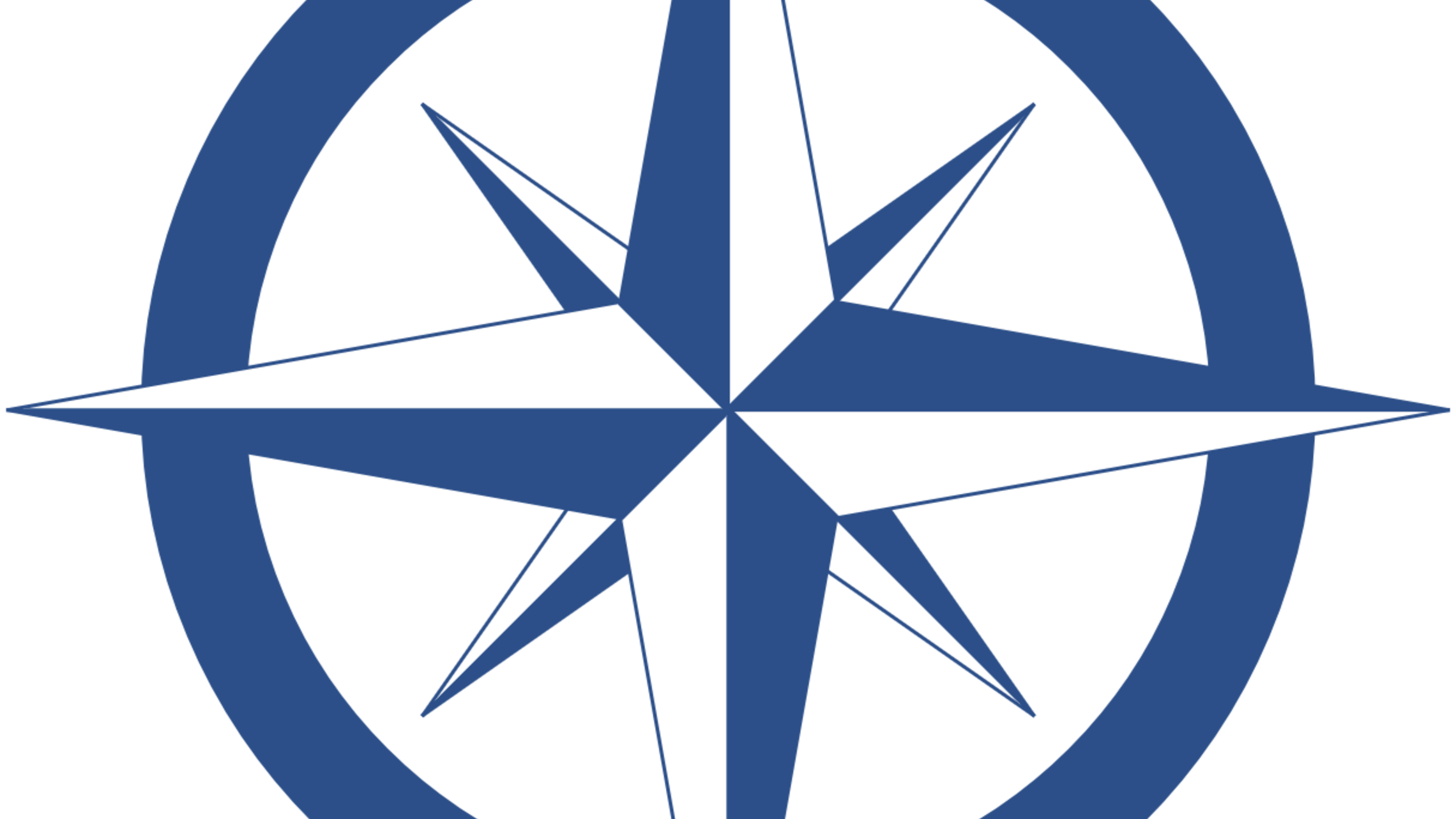 Compass Rose Transparent 3x