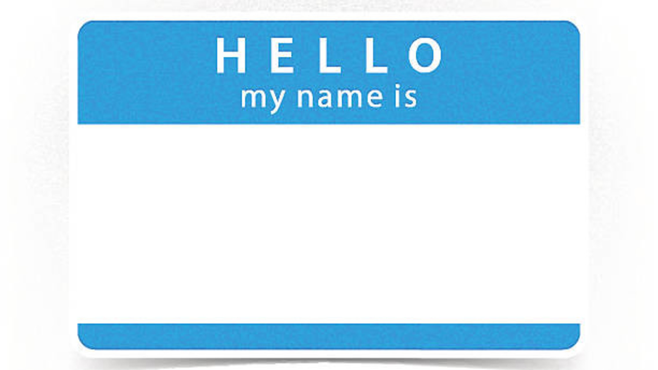 Name Tag Clipart 3