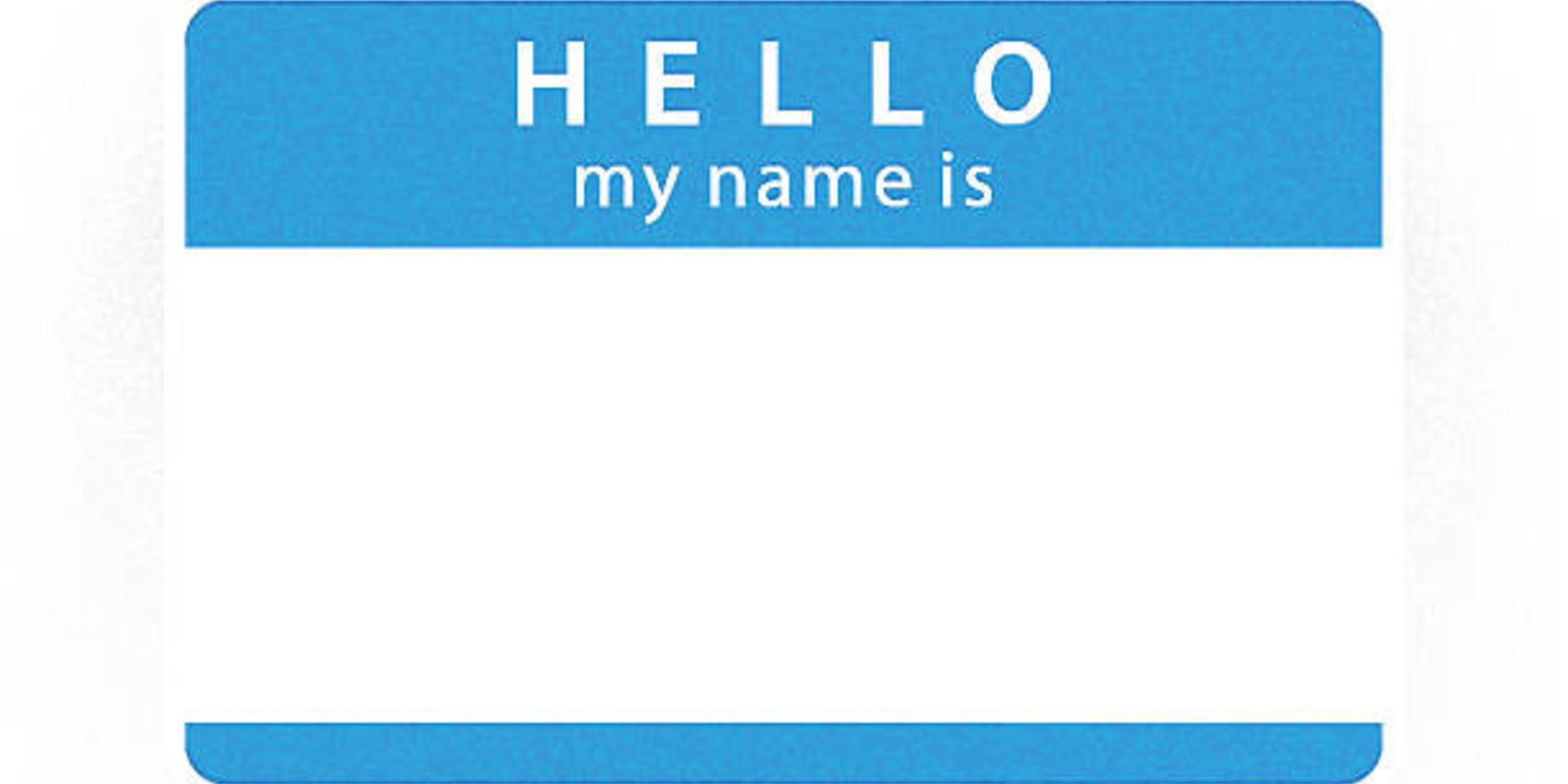 Name Tag Clipart 3